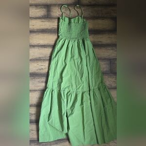 YFB Elegant Green Maxi Dress